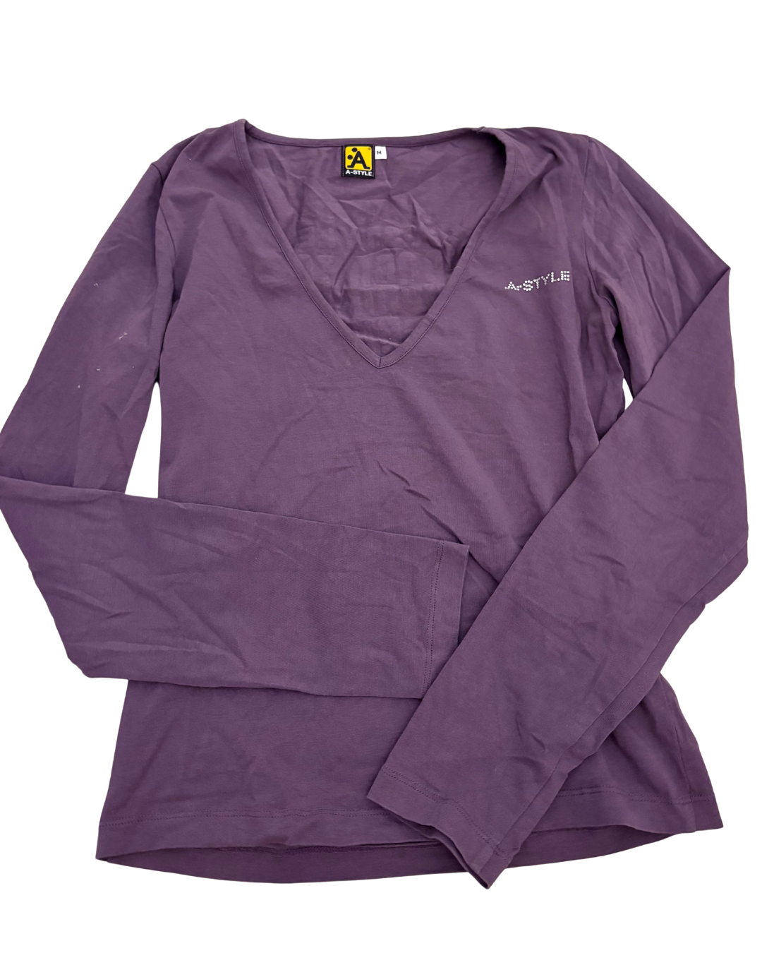 Purple Long Sleeve Top
