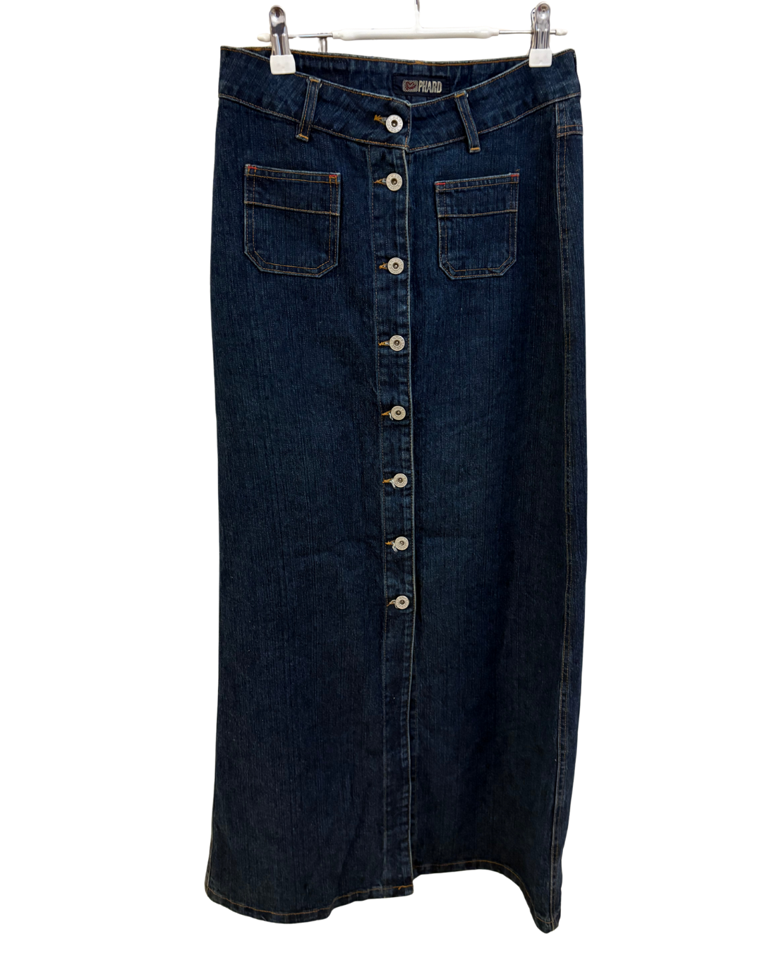 Long Denim Skirt