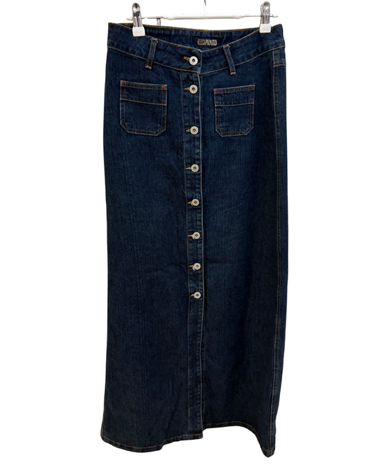 Long Denim Skirt