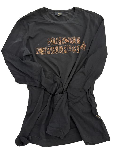 Cavalli Oversized long sleeve top