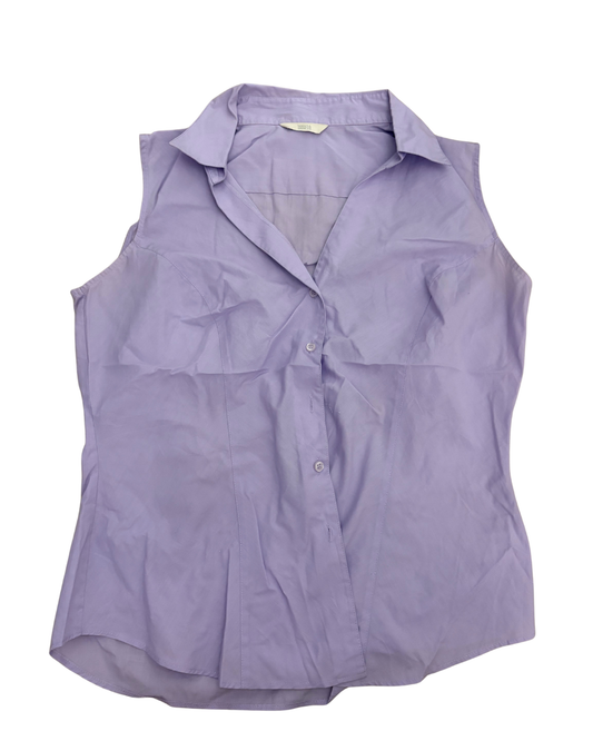 Purple sleeveless top