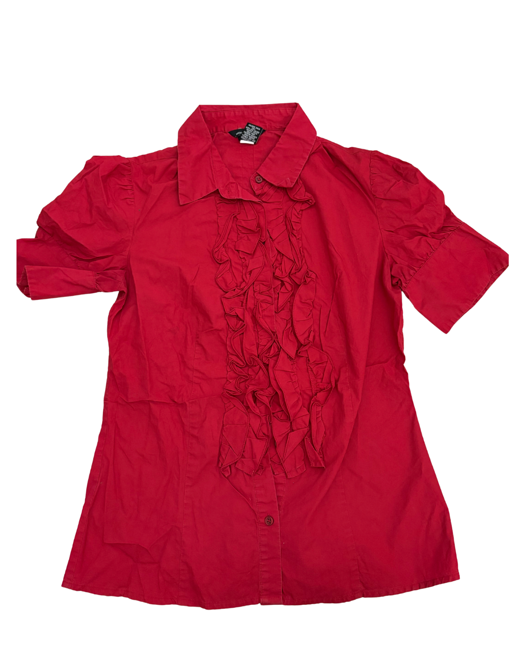 Button up Top in Red