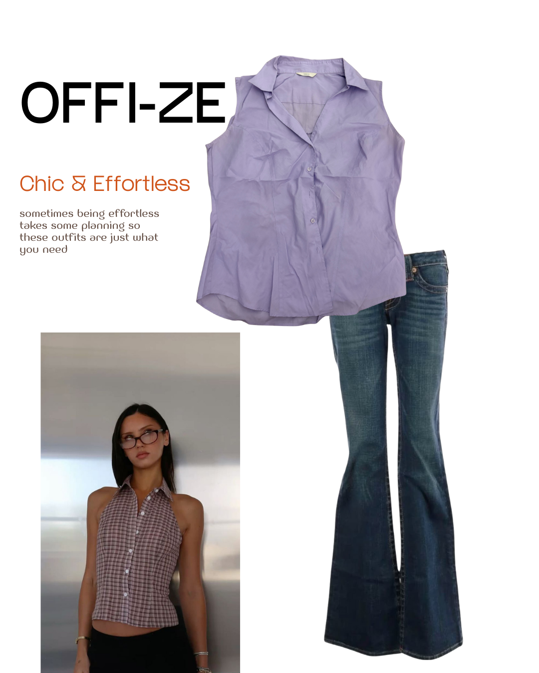 Purple sleeveless top