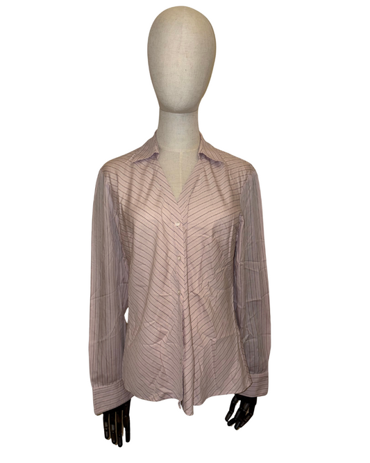 Pink Button up top